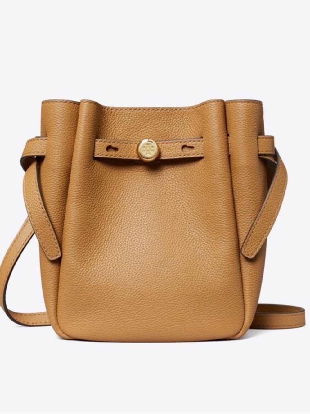Tory Burch Tiramisu Tan Romy Small Crossbody Bag